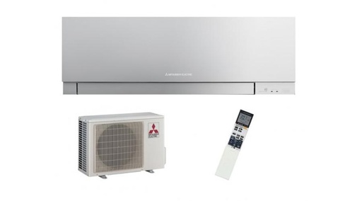 [MSZ-EF50VGKS/MUZ-EF50VG] Mitsubishi MSZ/MUZ-EF50VGKS Zen Prémium oldalfali split klíma csomag 5 kW (ezüst)