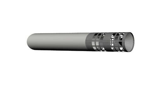 [PP60/100WD] Ricom Gas 60/100-as PPS/alu Vízszintes kivezetés végelemmel