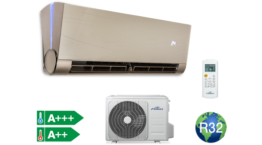 [FSAUIF-Art-93AE3-G] Fisher Art FSAUIF-Art-93AE3-G Arany oldalfali split klíma csomag 2,6 kW