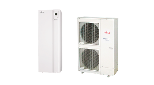 [WGYG140DG6/WOYG140LCTA] Fujitsu Waterstage HPDUO 14/1F WGYG140DG6/WOYG140LCTA split hőszivattyú 13,5 kW