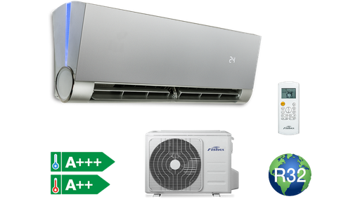 [FSAUIF-Art-93AE3-S] Fisher Art FSAUIF-Art-93AE3-S Ezüst oldalfali split klíma csomag 2,6 kW