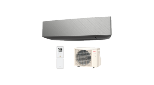 [ASYG07KETE-B/AOYG07KETA] Fujitsu Design 2020 ASYG07KETE-B/AOYG07KETA oldalfali split klíma csomag 2 kw Silver X Dark gray