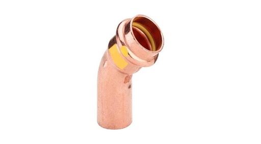 [vg345599] Réz Profipress G ív 45° KB 15mm