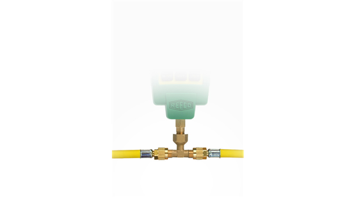 [4687845] REFCO REF-VAC-T T-idom vácuum mérőhöz 3x1/4" SAE O-gyűrűvel