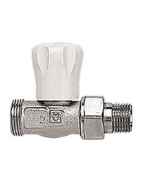 [1553711] Herz 1/2" egyenes radiátorszelep (3/4" euk. csatlakozással)
