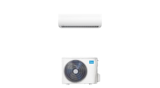 [MSAGAU-09HRFNX/MOX102-09HFN8] Midea MG2X-09-SP Xtreme Save oldalfali split klíma csomag 2,6 kW