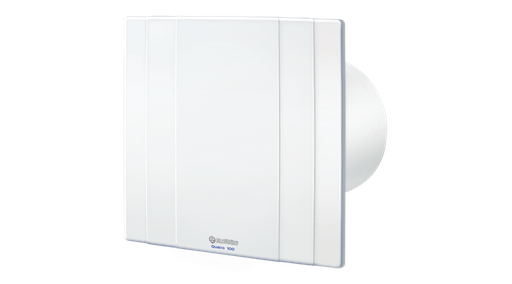 [VENTS-4640] Blauberg Quatro 100 H Zárt előlappal szerelt dekor ventilátor (fehér) Időkapcsolóval, Páraérzékelővel és Golyóscsapággyal