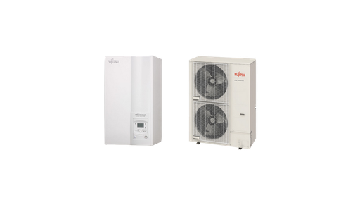 [WSYG160DJ6/WOYG160LJL] Fujitsu Waterstage SHP 16 / 1F Super High Power (WSYG160DJ6 / WOYG160LJL) 1 fázisú osztott levegő-víz hőszivattyú 16 kW