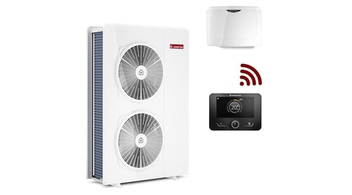 [3301877] Ariston Nimbus Pocket 150 M-T NET R32 monoblokkos hőszivattyú 15 kW, 1 fűtőkör, 3 fázis (3301877)