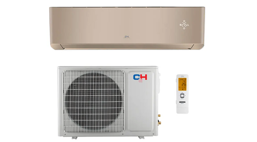 [CH-S12FTXAL2-GD] C&H RAC SUPREME CONTINENTAL CH-S12FTXAL2-GD oldalfali split klíma csomag 3,5 kW (Arany)