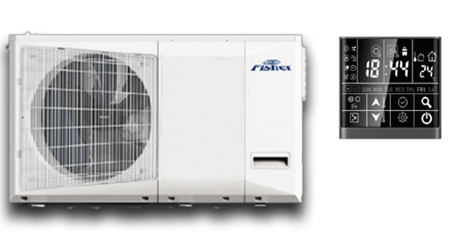 [FHF-MBWHS-060CE3] FISHER FHF-MBWHS-060CE3 Levegő-víz monoblokk hőszivattyú 5,9 kW, R32, 230V