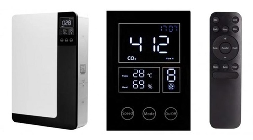 [FISHER F-ERVQ-B150CO2-I] Fisher kétcsöves hővisszanyerős szellőztető 150 m3/h