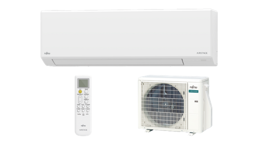 [ASEH07KLTA/AOEH07KLTA] Fujitsu AIRSTAGE ASEH07KLTA/AOEH07KLTA oldalfali split klíma csomag 2 kW