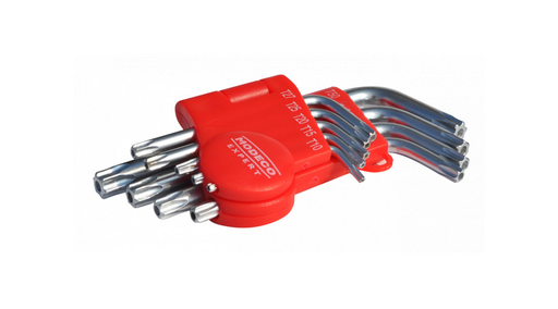 [50892] Koelner MO TORXKULCS KÉSZL …. MN-54-106 TORX készlet 9 db-os (T10,15,20,25,27,30,40,45,50-ig)