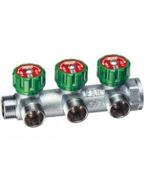 [3822134] FAR Szelepes Osztó gyűjtő 3 körös, 1"-3/4"