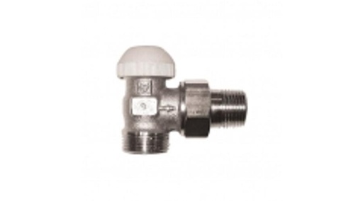 [Herz 1/2] Herz 1/2" termosztatikus sarok radiátorszelep (3/4" euk. csatlakozással)