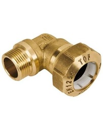 [kper253/4kmköny] KPE csatlakozó réz könyök KM 25-3/4 "