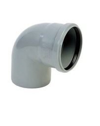 [pvc3290k] PVC könyök idom 32/90° KAB