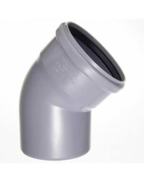 [pvc3245] PVC ív-idom 32/45°  KAB