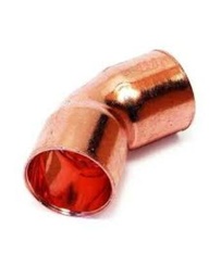 [12bb45] Réz forrasztható ív 45° BB 12mm