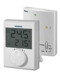 [RDH100RF/SET] Siemens RDH100RF/SET Rádiófrekvenciás, elemes szobatermosztát LCD kijelzővel