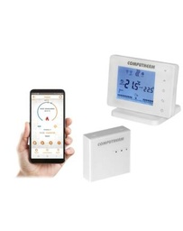 [E400RF] Computherm E400RF Wi-Fi okos termosztát vezeték nélküli, érintőgombos vezérlővel