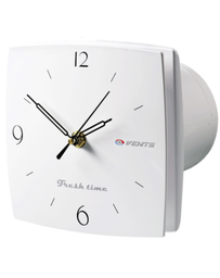 [100-LD-FRESH-TIME] Vents 100 LD Fresh Time Dekor Ventilátor Órával