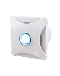 [100-X-STAR] Vents 100 X Star Modern Külsejű Dekoratív Ventilátor LED Világítással (fehér)