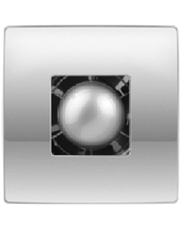 [100-ATOLL-TITAN] Vents 100 Atoll Titan Modern Formatervezésű Inox Előlapos Ventilátor