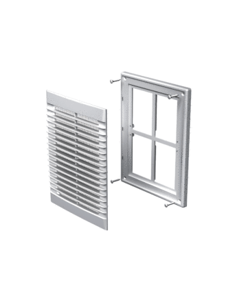 [MV-126] Vents MV 126 Műanyag Szellőzőrács Vízszintes Rácsozással