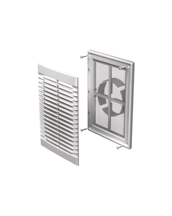 [MV-126VD] Vents MV 126VD Műanyag Szellőzőrács Állítható Csőcsatlakozóval Vízszintes Rácsozással