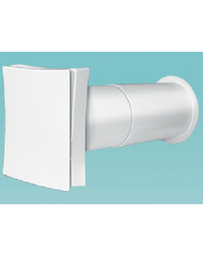[PS-100] Vents PS 100 Fali Légbeeresztő Kerek Szellőzőráccsal