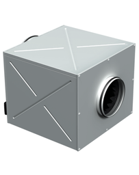 [KSD-315-S] Vents KSD 4E 315s Hangszigetelt Csatornaventilátor Horganyzott Acélházban Erősebb Motorral