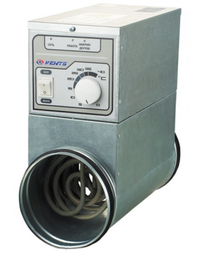 [NK-250-3,6-3U] Vents NK 250 U Elektromos Fűtőelem 3600 W 3 Fázisú Beépített Hőmérséklet-szabályozóval (400 V)