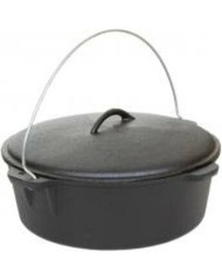 [4312] Öntvény Edény Fedővel 9,6 L