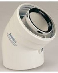 [3.015248] Immergas Ø 80/125 mm-es, 45°-os ív