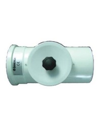 [3.022989] Immergas Ø 80/125 mm-es, egyenes idom nyitható vizsgáló nyílással