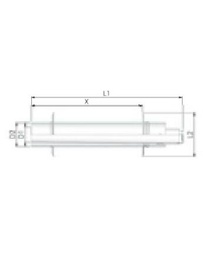 [PAP05] Tricox PPs/Alu parapet 110/160 mm 2db takaró lemezzel