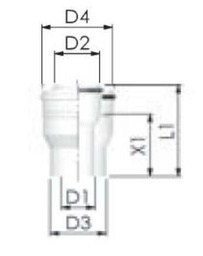 [PBÖ5060] Tricox PPs/Alu bővítő 60/100mm-80/125mm
