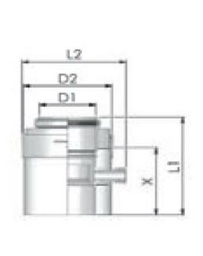 [PAKL60C] Tricox PPs/Alu kondenzátum leválasztó 80/125 mm