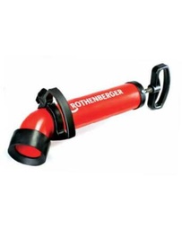 [072070X] Rothenberger Ropump Super plus tisztítópumpa 2 adapterrel (hosszú, rövid)